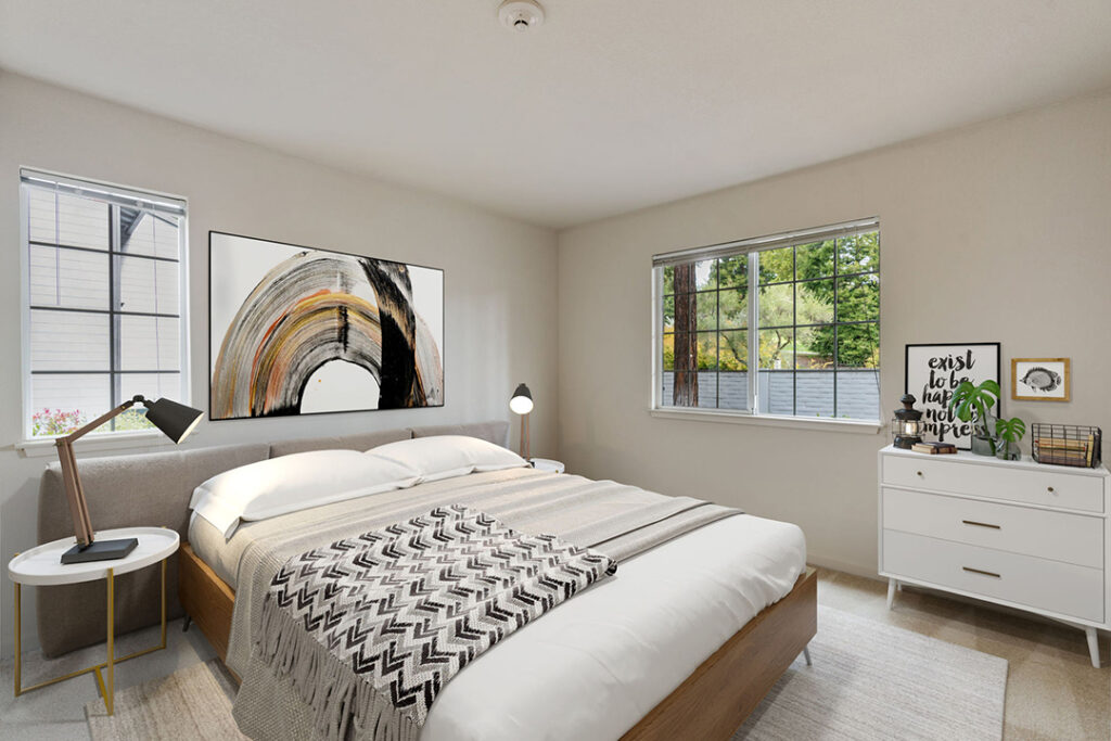 Bedroom interior at Country Brook