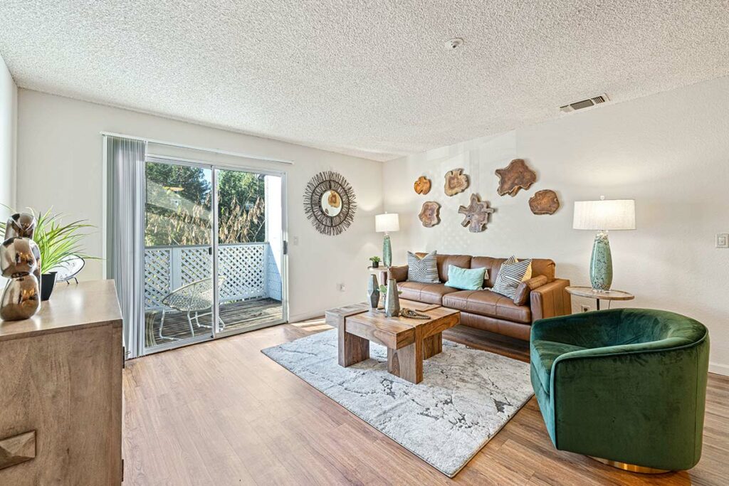 Country Brook apartment interior living room